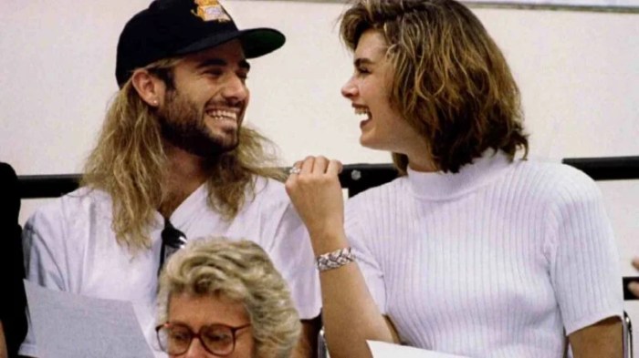Brooke shields recalls taping that friends licking scene with matt leblanc and the over the top way then partner andre agassi reacted