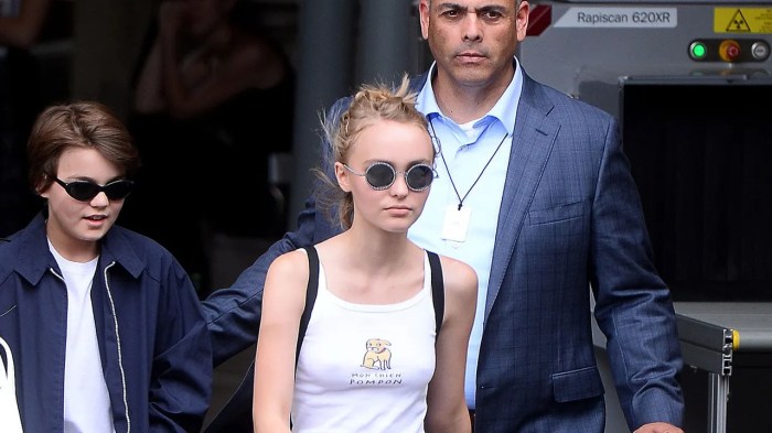 Forget pants free johnny depps daughter lily rose just wore pants and nothing else in new cover photo