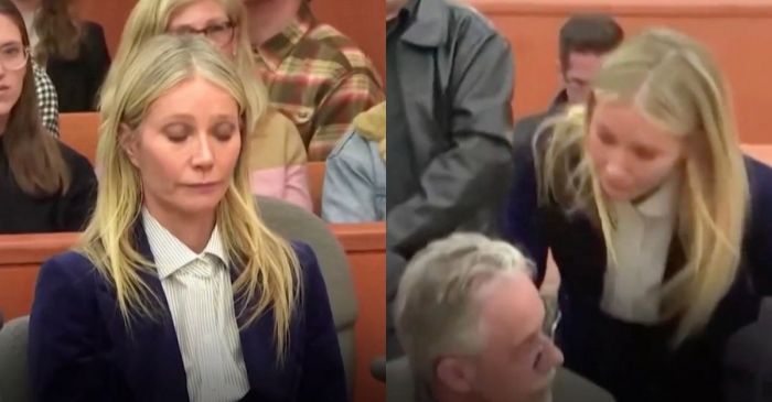 In rare public comment apple martins deposition is read regarding gwyneth paltrows ski crash