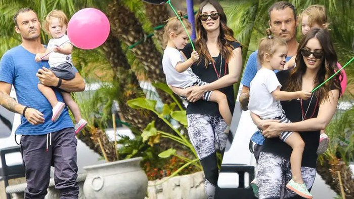 Brian austin green has only positive things to say about co parenting with megan fox amidst her drama with mgk