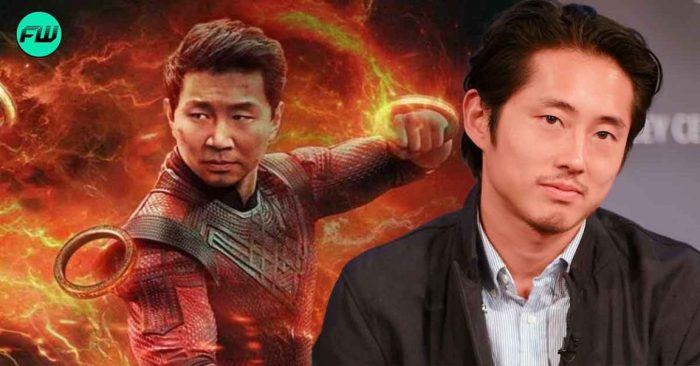Simu liu picked up a fans lightsaber at disneyland and now i need to see him in a star wars movie