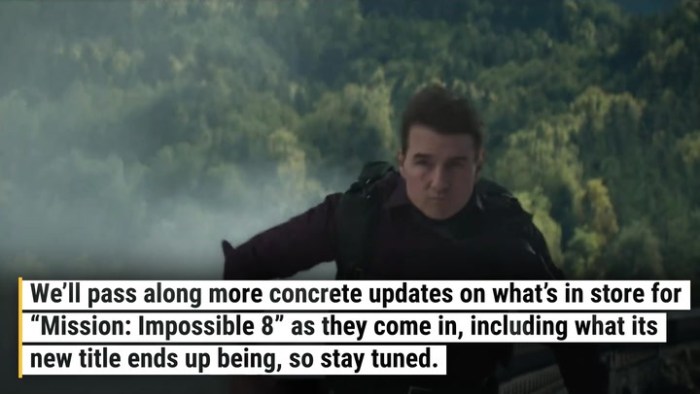 Mission impossible 8 is filming in the arctic now and it honestly looks amazing