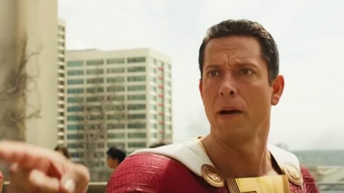 Zachary levi explains why shazam would beat black adam if they fought on screen