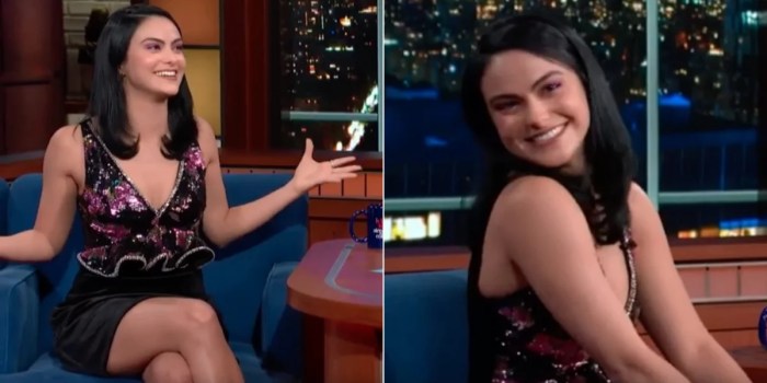 Camila mendes audition riverdale glossy told her Riverdales camila mendes just went pants free and she did it while walking around on the street