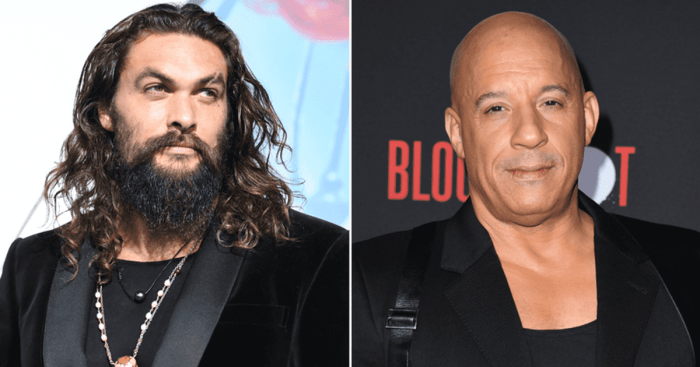 Vin diesel hypes fast xs trailer with jason momoa set photo