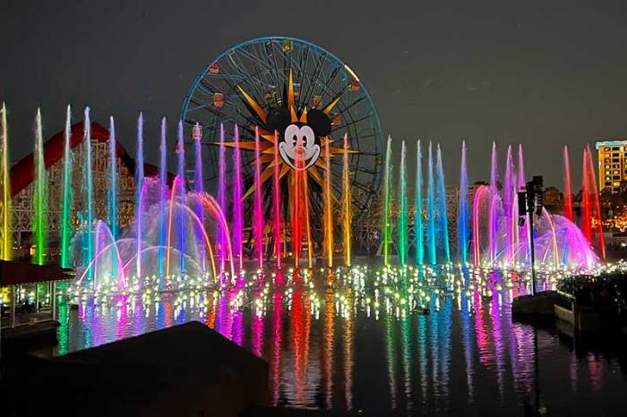 Disneyland resorts world of color looks better than ever but not for the reason you might think