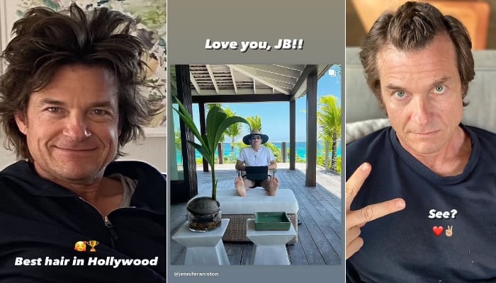 Jennifer Aniston and Jason Bateman - Jennifer Aniston Photo (24248376 ... Jennifer aniston straight up roasted jason bateman for his birthday and im so here for it
