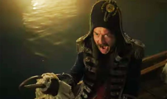 Peter pan and wendy trailer debuts jude laws captain hook and you can barely recognize him