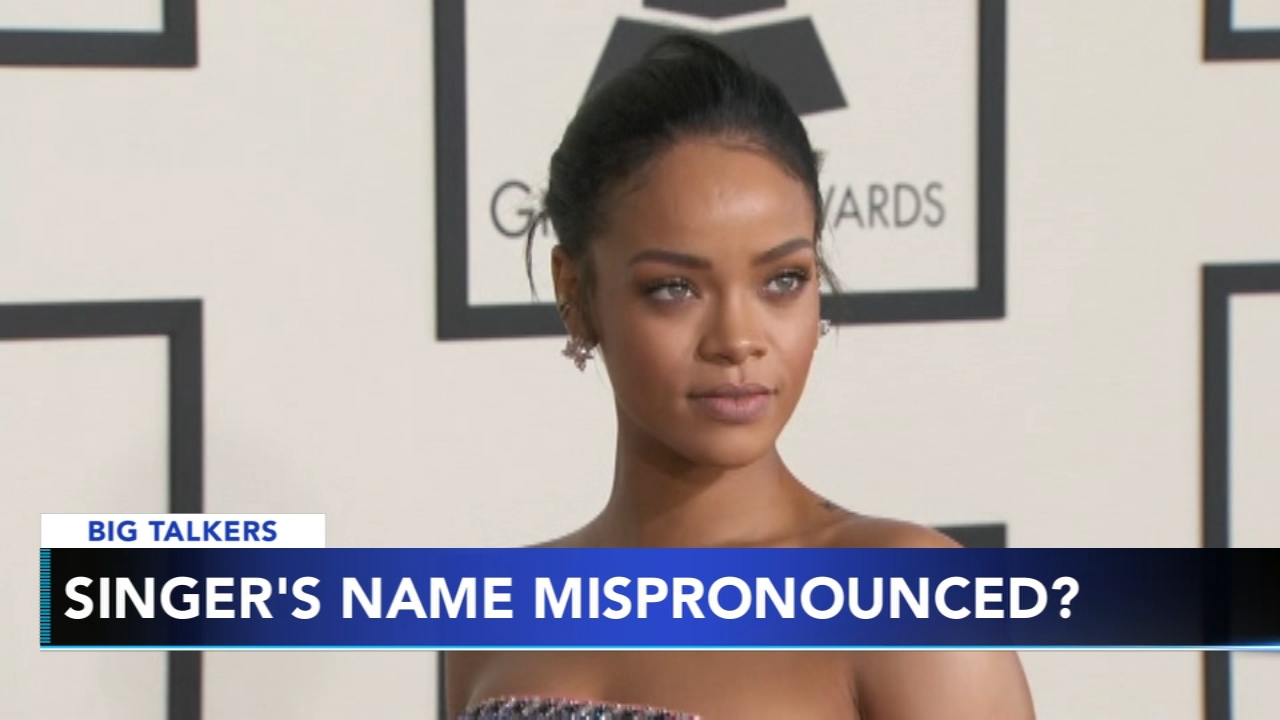 Rihanna and other celebrities whose names are famously mispronounced