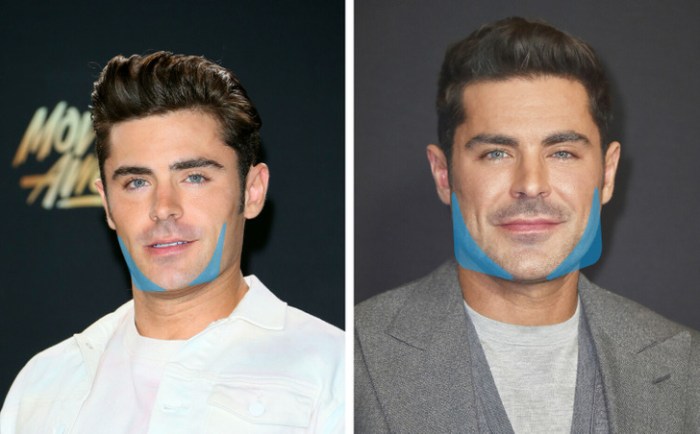 Zac efron apparently got muscly again lily james talks the distraction of working with him on set