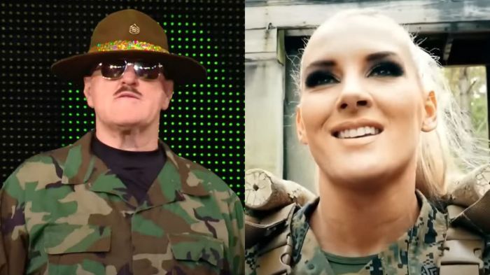 Wwe legend sgt slaughter went off on social media about lacey evans using the cobra clutch