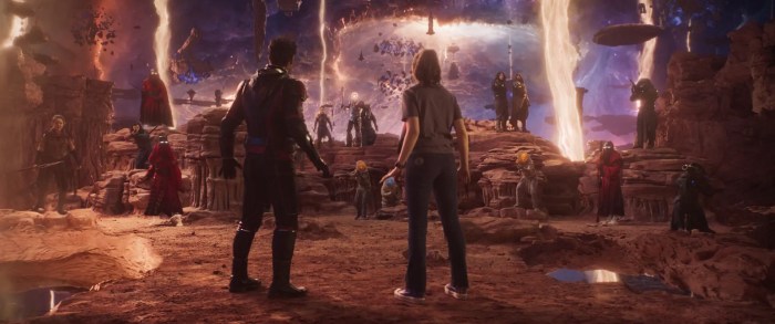 The ant man and the wasp quantumania scene that almost featured some multiversal marvel cameos
