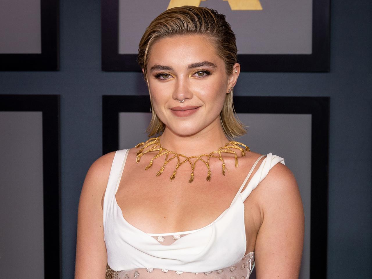 Florence pugh claps back at trolls who slammed her for going braless in that infamous sheer gown