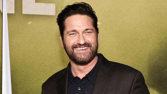 Butler gerard recalls surfing Gerard butler recalls burning alive after accidentally pouring acid on his face while filming plane
