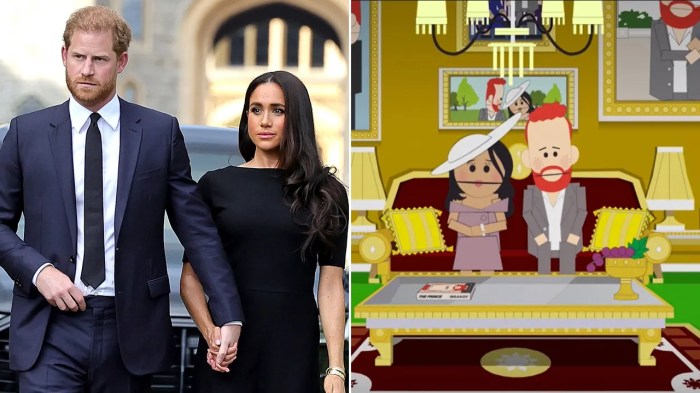 South park in the middle of huge lawsuit but its not for prince harry and meghan markle parody