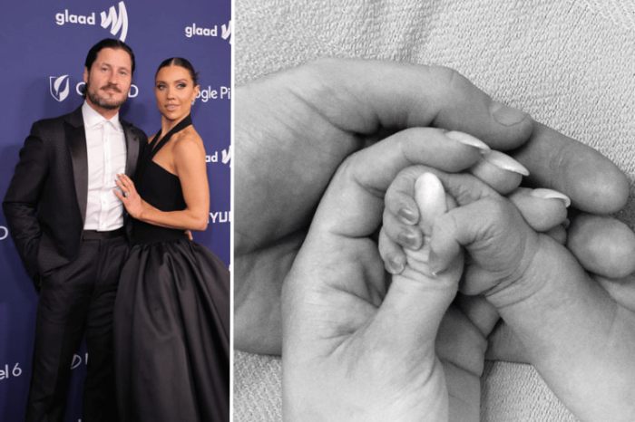 Dancing with the stars jenna johnson and val chermkovskiy had their baby and tons of dwts vets shared loving reactions
