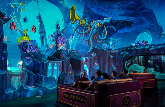 The differences between mickey and minnies runaway railway at disneyland and disney world