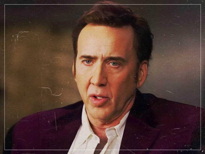 Nicolas cage wants to star in a musical and the show hed like to join is perfect