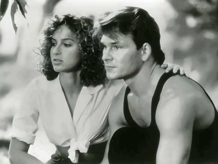 Jennifer grey gets real about what its like watching herself and patrick swayze in dirty dancing decades later