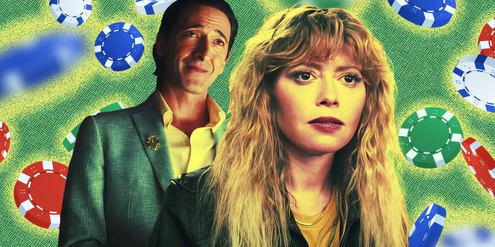 Rian johnsons poker face reviews are in and critics arent bluffing about how great the mystery series is
