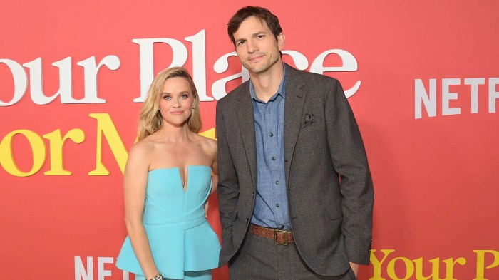 The internet roasted ashton kutcher for those awkward red carpet photos with reese witherspoon but he says theres a totally reasonable explanation why it happened