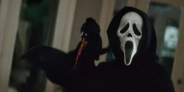 Ghostface used a shotgun in scream vis trailer and fans have thoughts