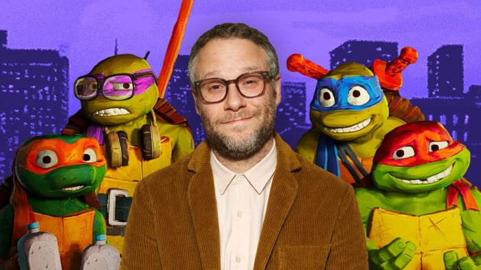 Seth rogen explains his teenage mutant ninja turtles movies totally tubular connection to tony hawk