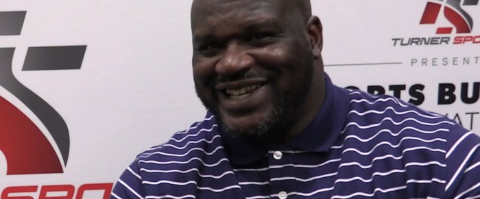 Shaq has a new goal to be an underwear model and im so here for his chiseled comments