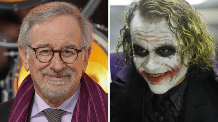 Steven spielberg has thoughts about the dark knights oscars snub and how top gun maverick fared this year