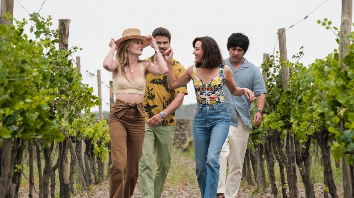 Aubrey plaza took mushrooms while hiking with a white lotus co star and they obviously got lost