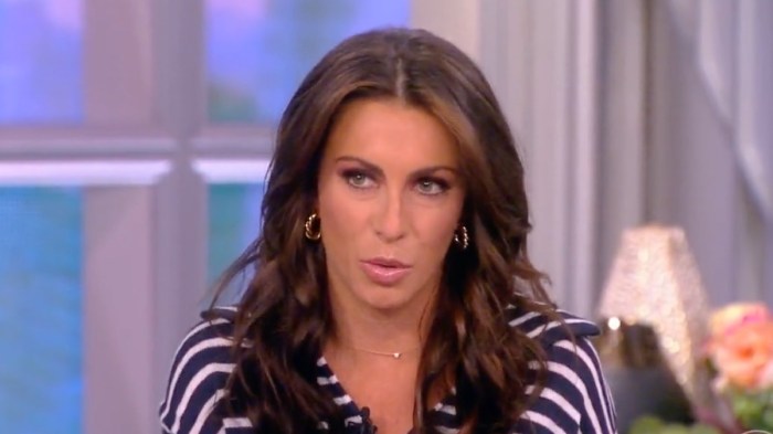 The views sunny hostin calls pamela anderson thirsty over texts to tommy lee but alyssa farah griffin had another take