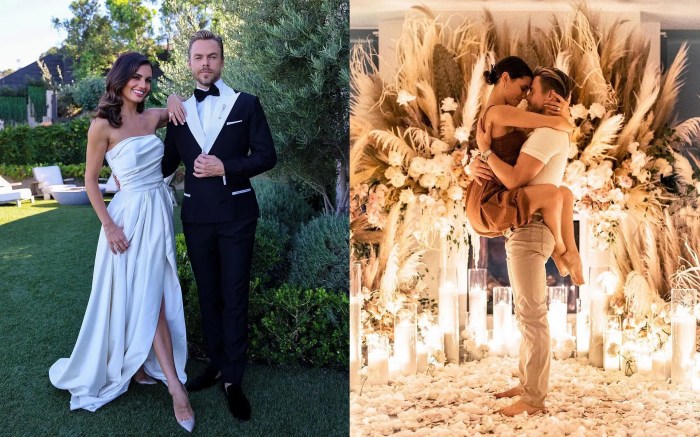 Dwts derek hough and hayley erbert discuss stephen twitch boss and learning of his death after their scary car accident