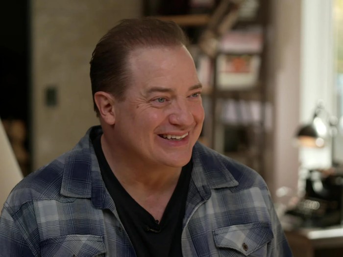 Fans share all the feels after brendan fraser reflects on brennaissance in emotional speech i was in the wilderness but you found me