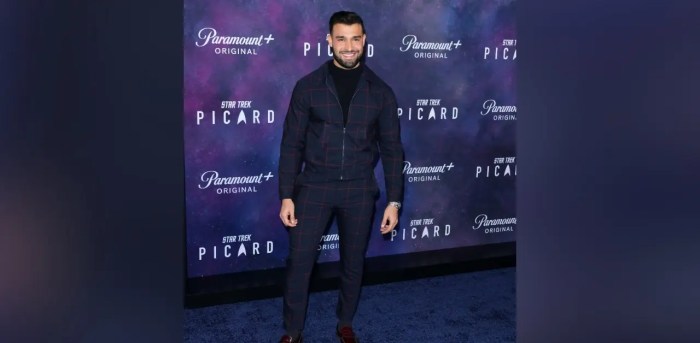 Amidst rumors of a cancelled britney spears intervention her husband sam asghari hit up the star trek premiere as if everything was normal