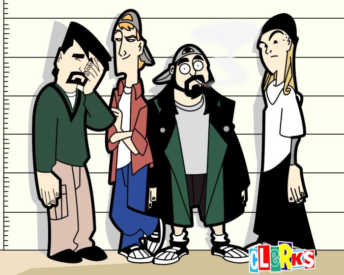 Kevin smith reacts to getting name checked with clerks in netflixs that 90s show