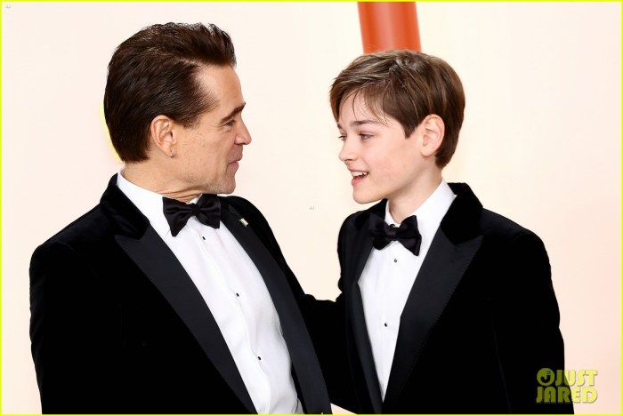 Colin Farrell Brings Son Henry as His Plus One to Oscars 2023: Photo ... Colin farrell details his career skyrocketing early on and then how terribly cringe it was when alexander bombed at the box office