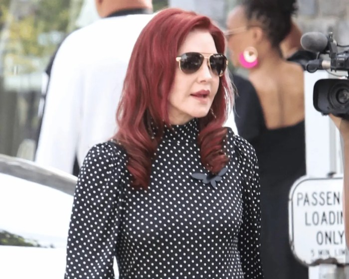 Priscilla presley and bam margeras friendship was seemingly short lived after she claims he was lying about elvis gifts