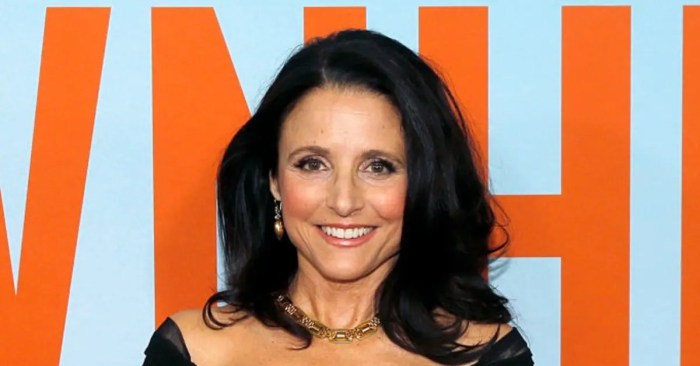 Julia louis dreyfus compares her marvel cluelessness to doing her taxes because of course
