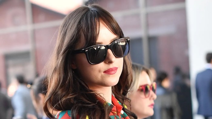 Dakota johnson in fifty shades of trouble with peta over gucci campaign