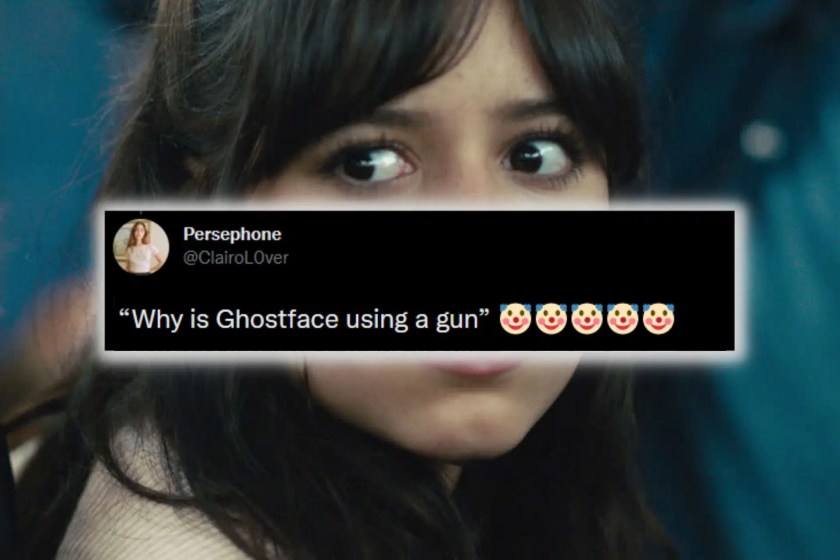 Scream vis directors defend ghostface changes including using a gun in the trailer