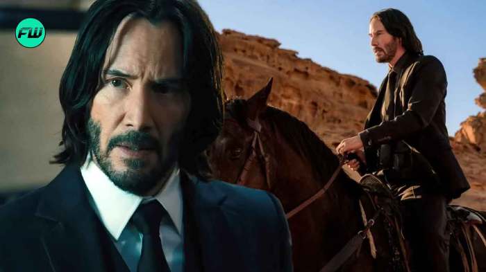 Keanu Reeves and Chad Stahelski attending the John Wick: Chapter 3 ... Keanu reeves and chad stahelski explains how the john wick movies are tied in with the matrix