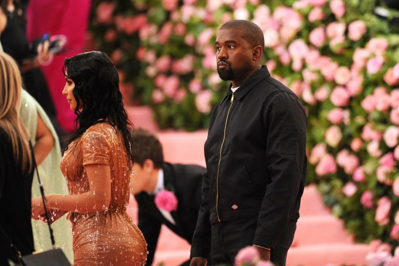 Looks like kanye wests kids are starting to meet his new wife bianca censori