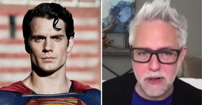 Henry cavill fans cant stop wont stop beefing with james gunn over his superman departure