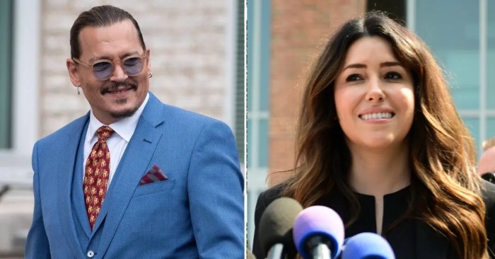 Kanye West ‘hires’ Johnny Depp’s lawyer Camille Vasquez | Goss.ie Johnny depps lawyer camille vasquez has landed her next gig and its on tv