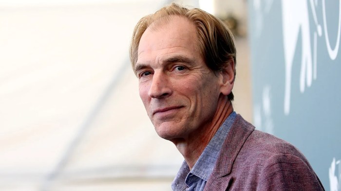 Room with a view oceans 13 and frequent character actor julian sands is missing amidst california storms