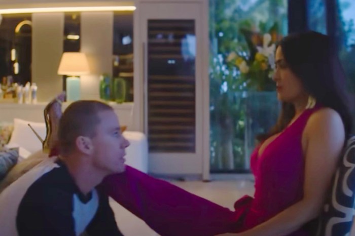 Channing tatum dropped a wet shirtless post on the dance floor to celebrate the release of magic mikes last dance because of course