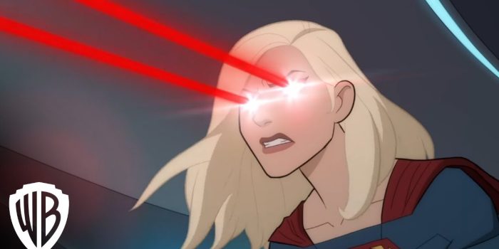 Exclusive legion of super heroes clip pits supergirl against solomon grundy