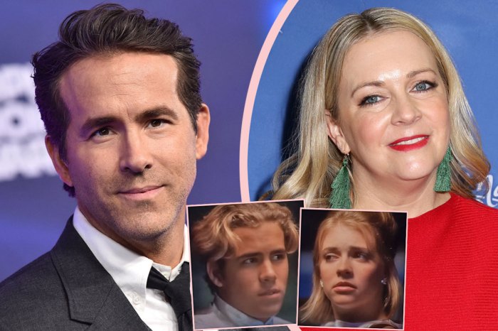 Melissa joan hart recalls having a thing with ryan reynolds during the sabrina the teenage witch era and id totally forgotten about his mid 90s hair