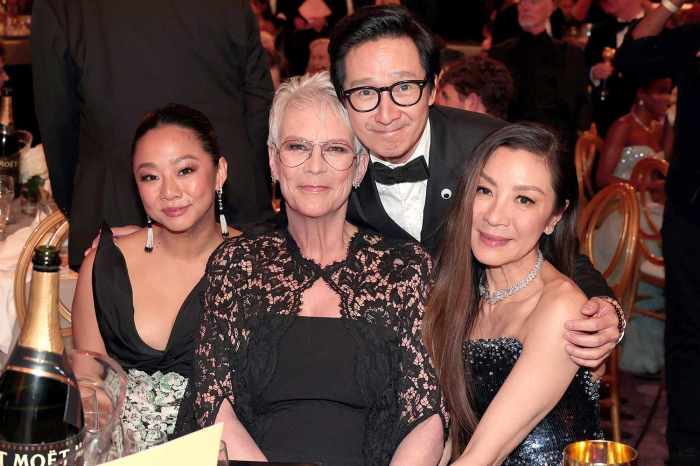 Jamie lee curtis gets emotional talking about why she thinks michelle yeoh is the reason for her oscar nomination