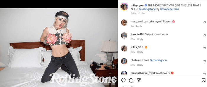 The internet is ablaze with rumors about miley cyrus flowers lets break them down